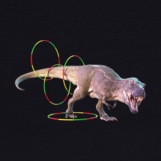 T Rex Hula Hoop by vonHobo